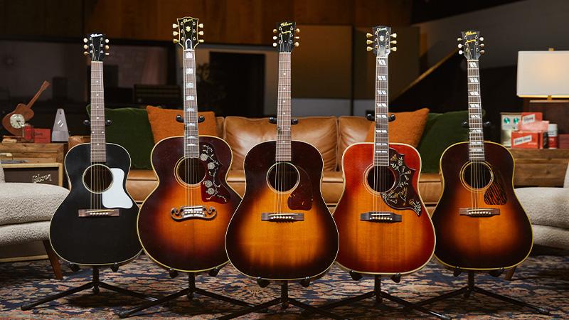 Gibson Custom Shop／Murphy Lab Acoustic Collection】｜製品ニュース